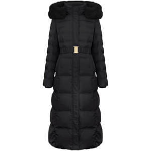 Phase Eight Dixie Long Fur Hood Puffer